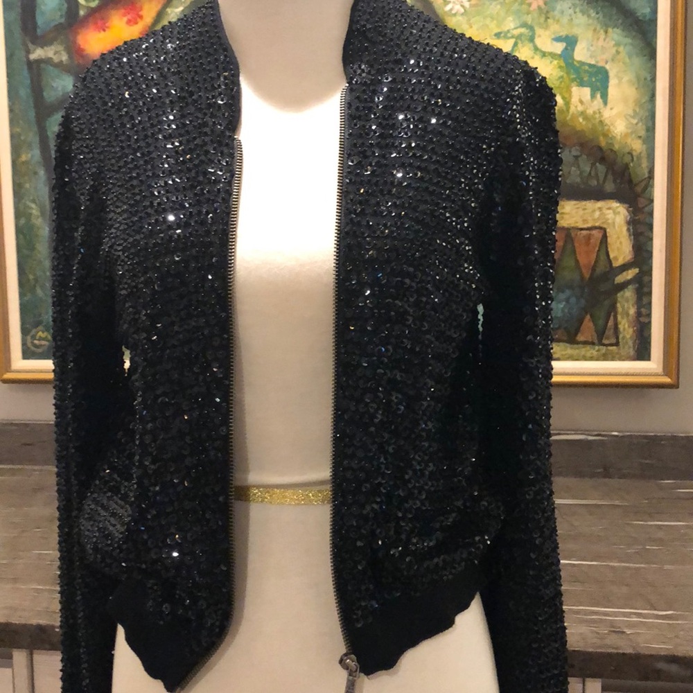 limited edition Jimmy Choo for H&M Sequin jacket